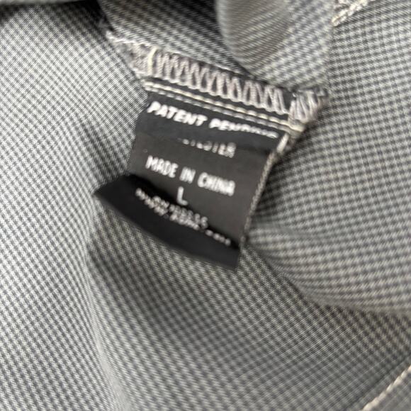 Kuhl Mens Large Gray Check Long Sleeve Button Up Shirt - Picture 3 of 5